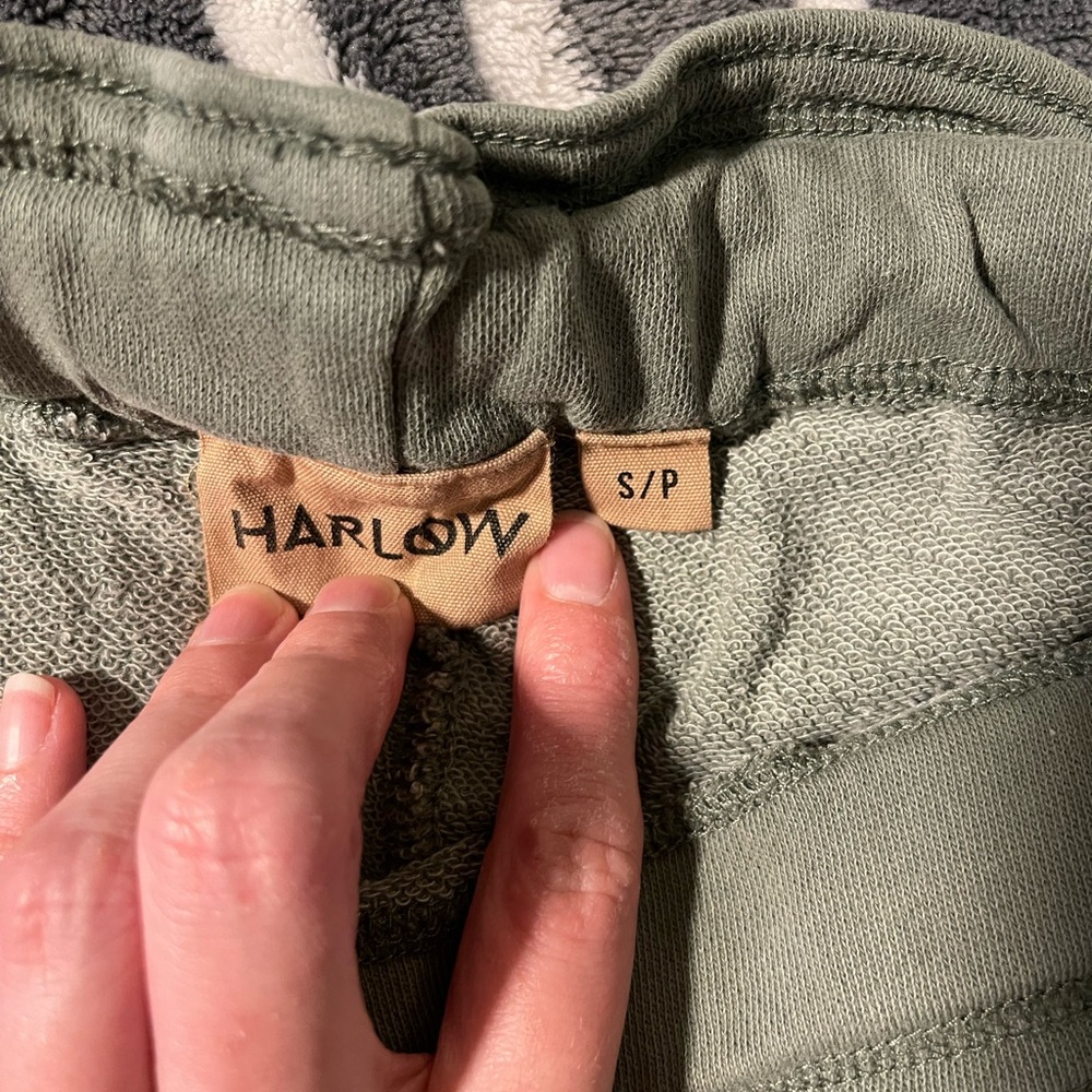 Harlow Green Adjustable Shorts